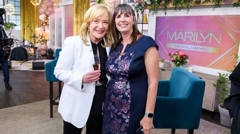 kathy adetuyi|Marilyn walks The Marilyn Denis Show set one final time .